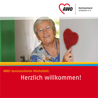 Titelseite unserer Heimbroschüre | AWO-Seniorenheim Höchstädt | Altenheim Höchstädt | Pflegeheim Höchstädt | Pflegeplatz Höchstädt